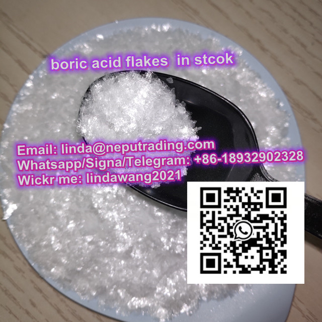 Hot Selling Boric Acid Flakes / Chunks CAS 11113-50-1 with Fast Delivery
